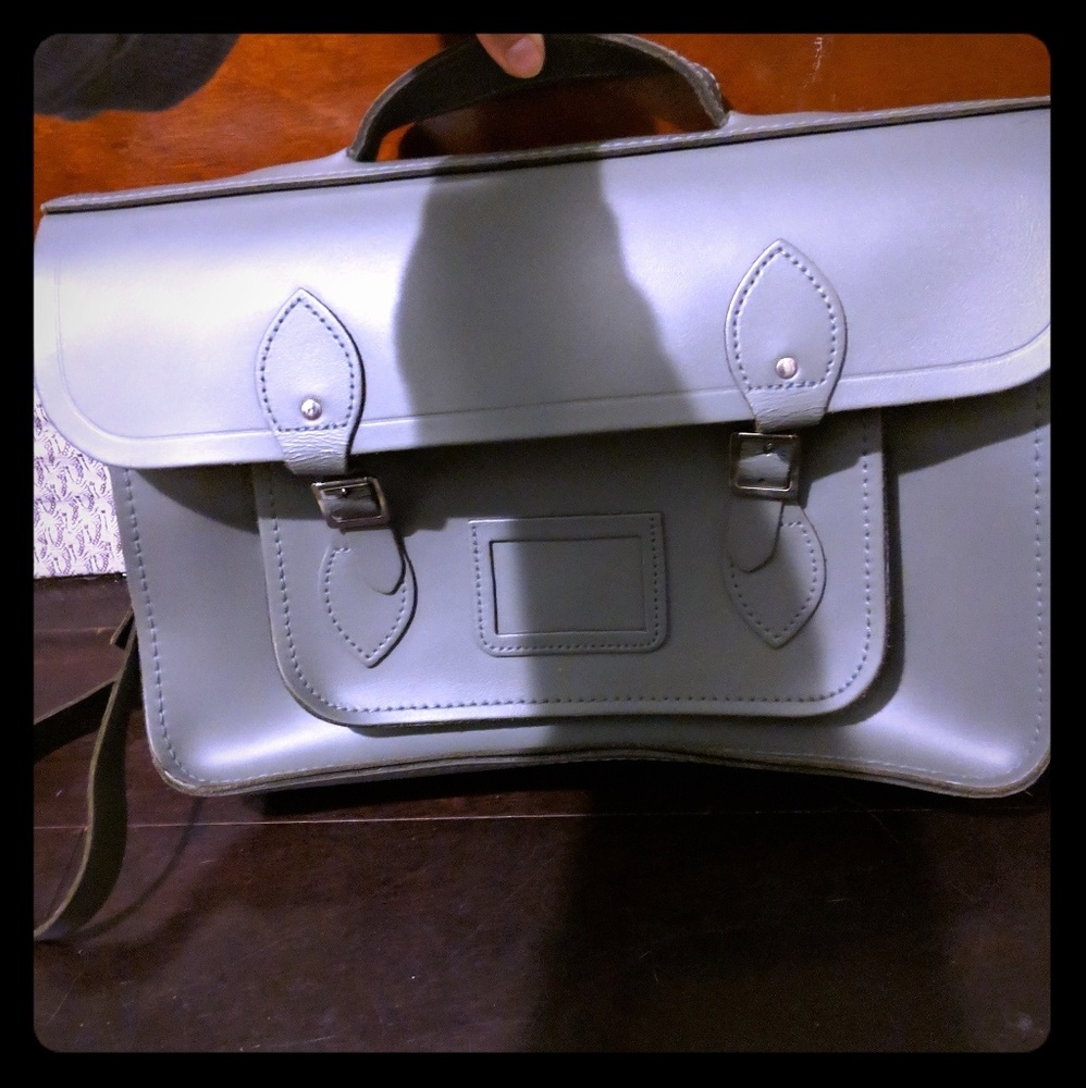 Grey Cambridge Satchel Company Bag